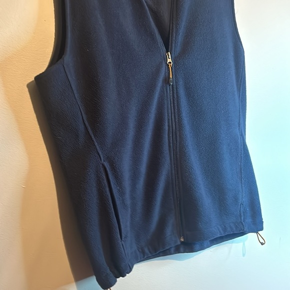 Woolrich Navy Blue Fleece Vest - Picture 11 of 17